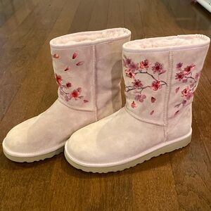 Ugg Cherry Blossom Tall Pink Boots